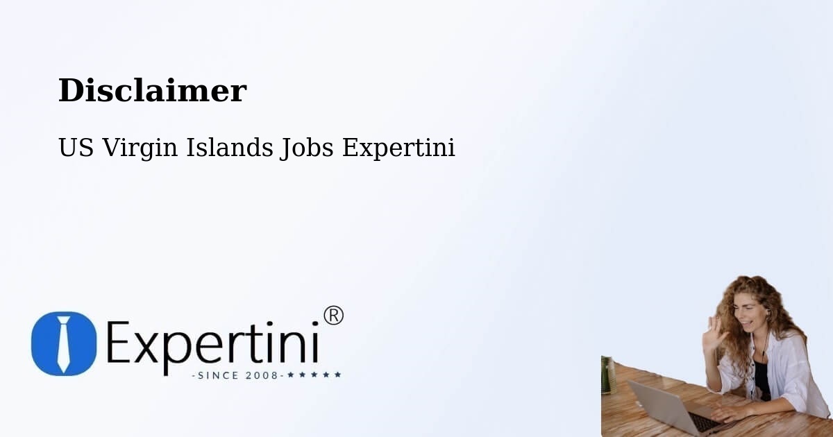 Disclaimer – Tutu - US Virgin Islands Jobs Expertini