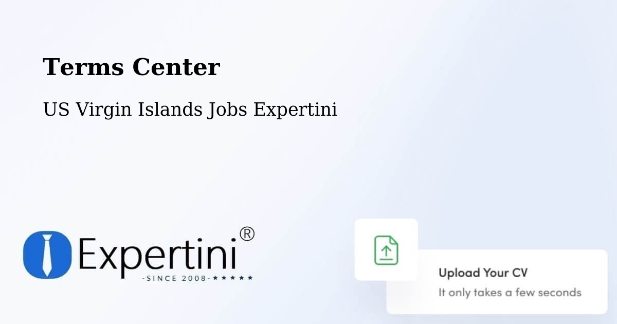 Terms of Service – Tutu - US Virgin Islands Jobs Expertini